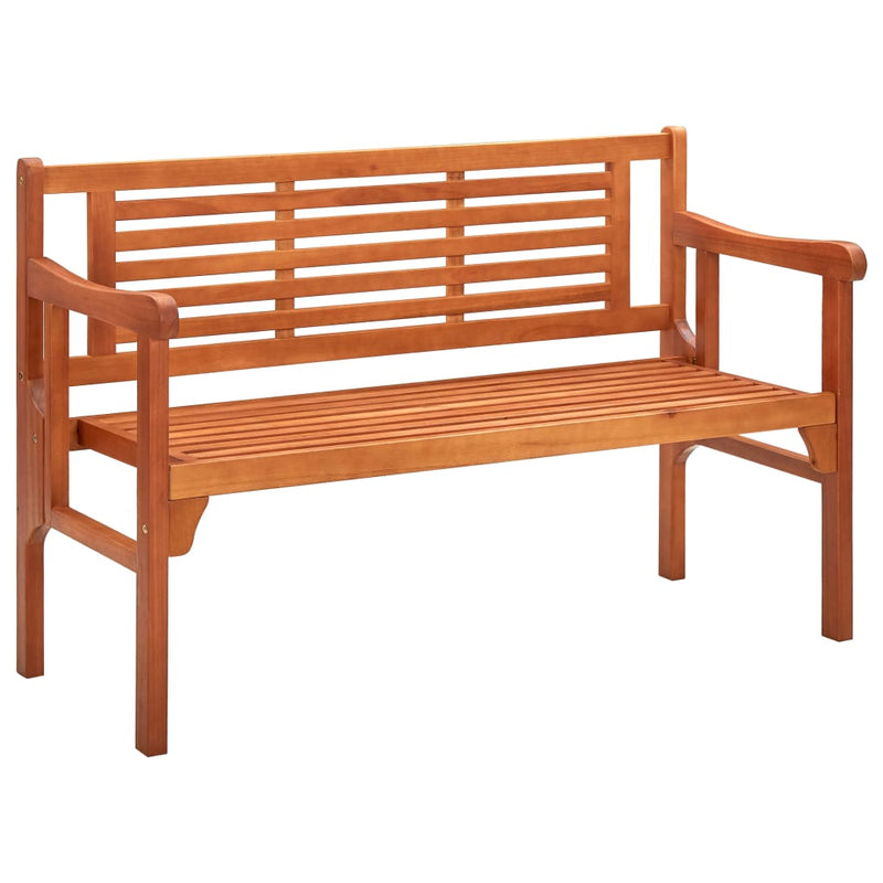 Foldable Garden Bench 120 cm Solid Eucalyptus Wood