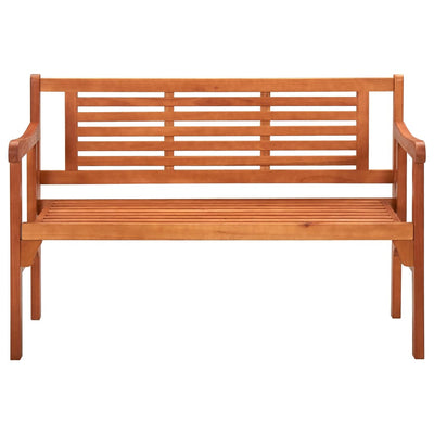 Foldable Garden Bench 120 cm Solid Eucalyptus Wood