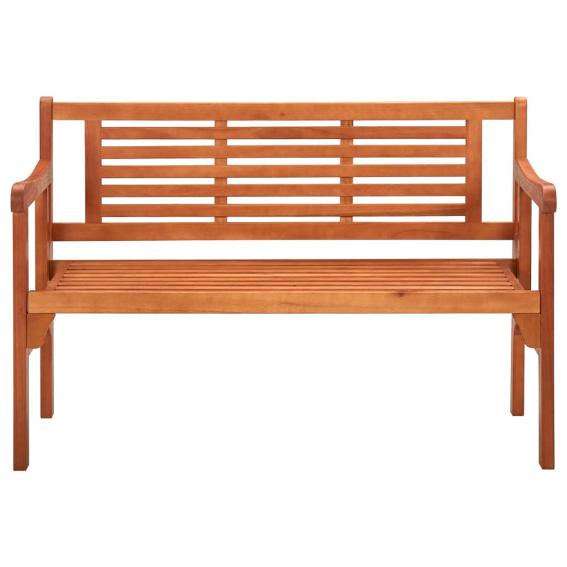 Foldable Garden Bench 120 cm Solid Eucalyptus Wood