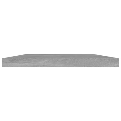 Bookshelf Boards 8 pcs Concrete Grey 40x20x1.5 cm Engineered Wood