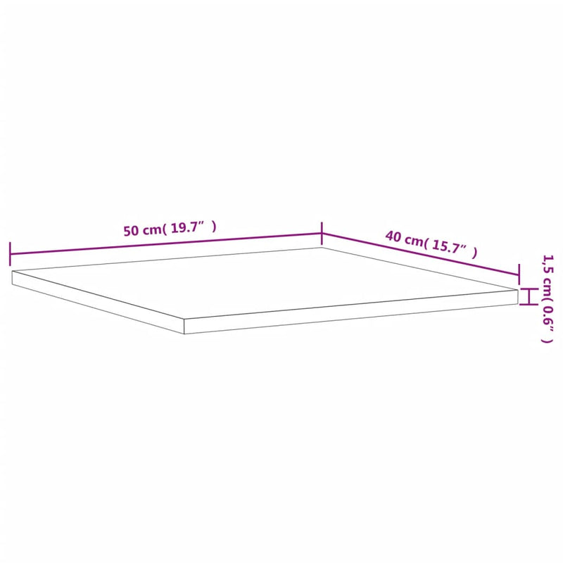 Bookshelf Boards 4 pcs Grey 40x50x1.5 cm Engineered Wood