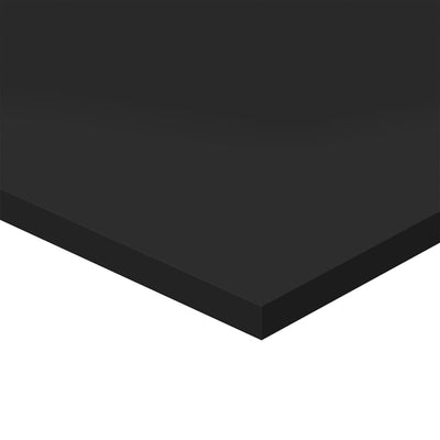 Bookshelf Boards 4 pcs High Gloss Black 60x40x1.5 cm Engineered Wood