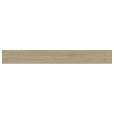 Bookshelf Boards 4 pcs Sonoma Oak 80x10x1.5 cm Engineered Wood