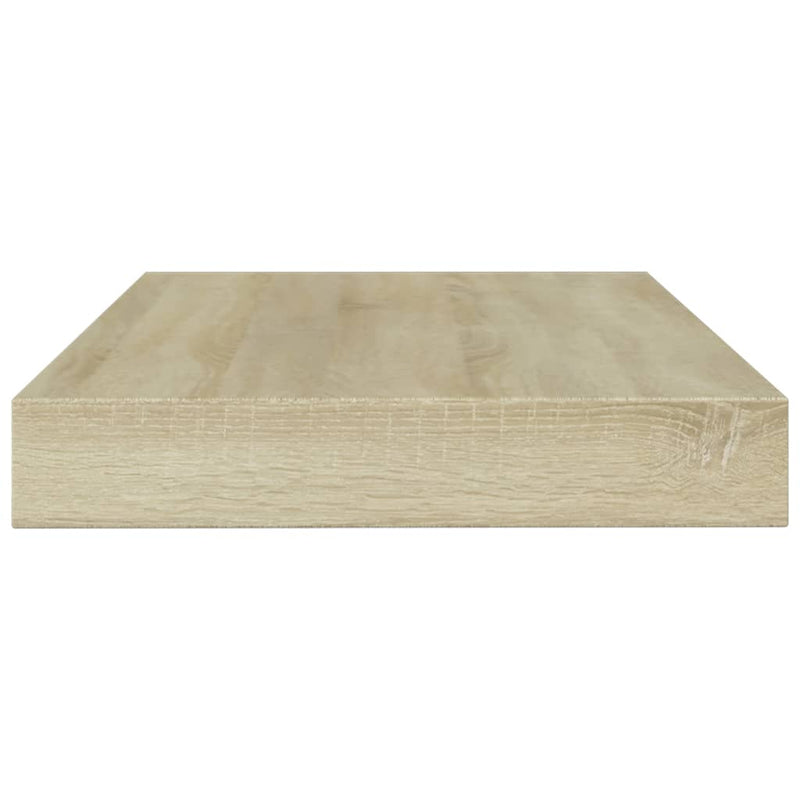 Bookshelf Boards 4 pcs Sonoma Oak 100x10x1.5 cm Engineered Wood