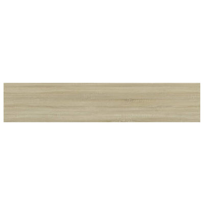 Bookshelf Boards 4 pcs Sonoma Oak 100x20x1.5 cm Engineered Wood