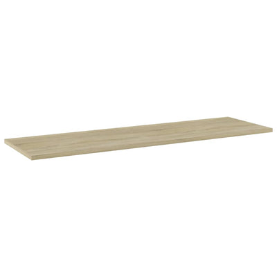 Bookshelf Boards 8 pcs Sonoma Oak 100x30x1.5 cm Engineered Wood