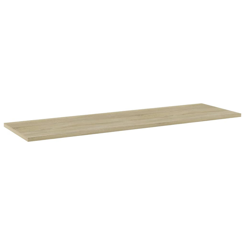 Bookshelf Boards 8 pcs Sonoma Oak 100x30x1.5 cm Engineered Wood