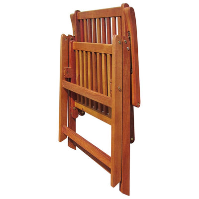 Folding Garden Chairs 6 pcs Solid Wood Acacia