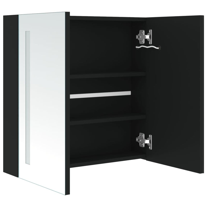 LED Bathroom Mirror Cabinet 62x14x60 cm