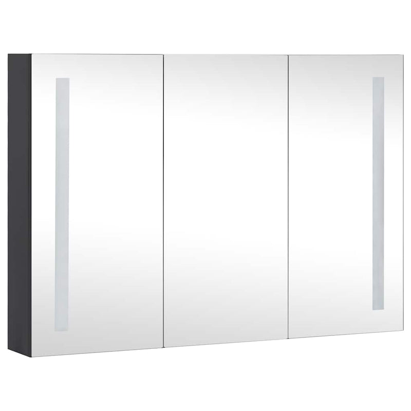 LED Bathroom Mirror Cabinet 89x14x62 cm