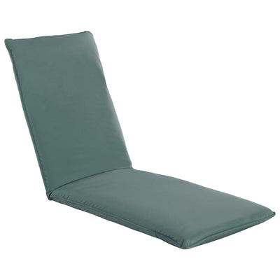 Foldable Sunlounger Oxford Fabric Grey