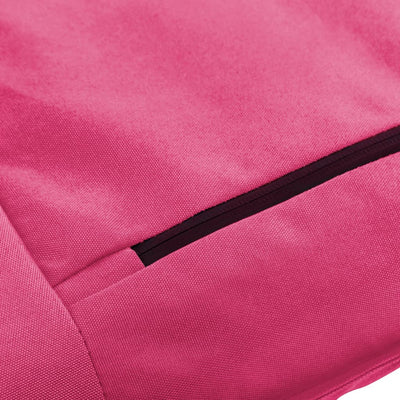 Foldable Sunlounger Oxford Fabric Pink