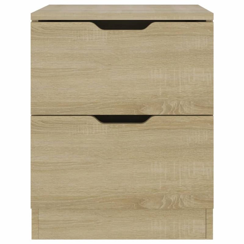 Bedside Cabinets 2 pcs Sonoma Oak 40x40x50 cm Engineered Wood