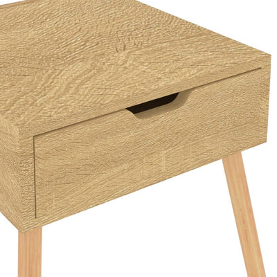 Bedside Cabinet Sonoma Oak 40x40x56 cm Engineered Wood