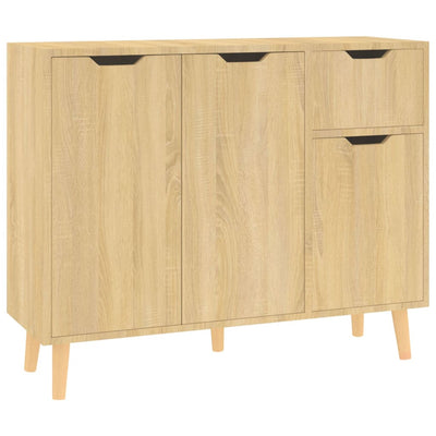 Sideboard Sonoma Oak 90x30x72 cm Engineered Wood