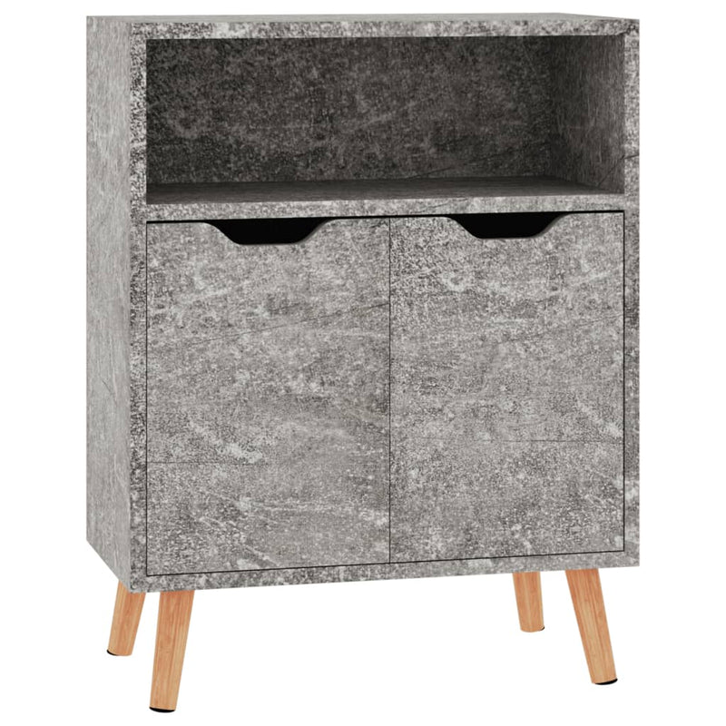 Sideboard Concrete Grey 60x30x72 cm Engineered Wood