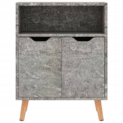 Sideboard Concrete Grey 60x30x72 cm Engineered Wood