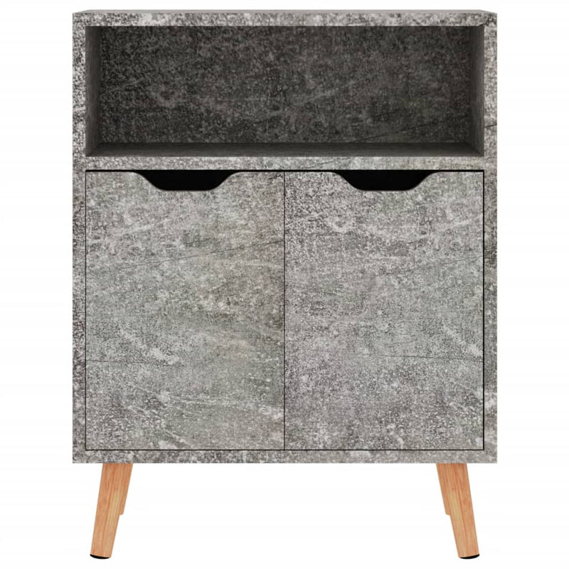 Sideboard Concrete Grey 60x30x72 cm Engineered Wood