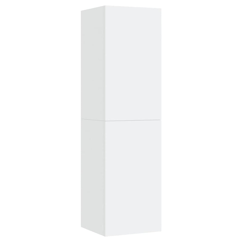 TV Cabinet White 30.5x30x110 cm Engineered Wood