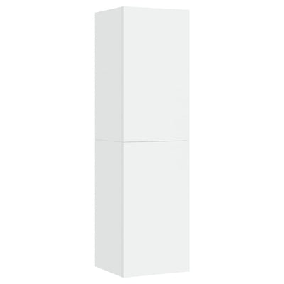 TV Cabinets 2 pcs White 30.5x30x110 cm Engineered Wood