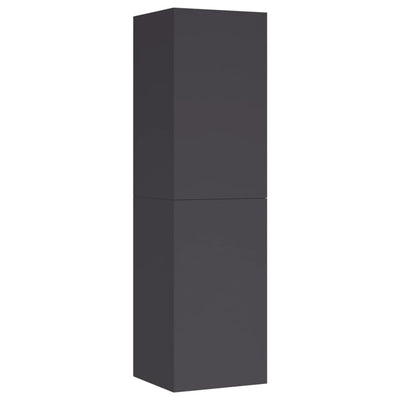 TV Cabinet Grey 30.5x30x110 cm Engineered Wood