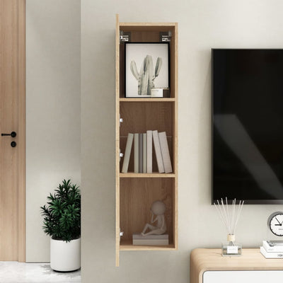 TV Cabinet Sonoma Oak 30.5x30x110 cm Engineered Wood