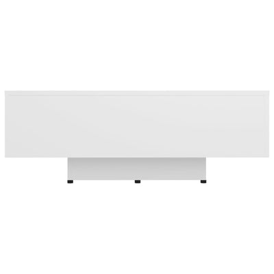 Coffee Table White 85x55x31 cm Engineered Wood