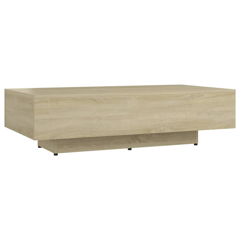 Coffee Table Sonoma Oak 100x49.5x31 cm Engineered Wood