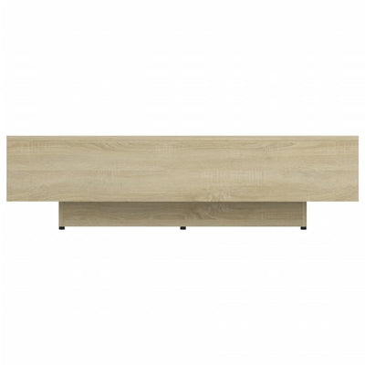 Coffee Table Sonoma Oak 100x49.5x31 cm Engineered Wood