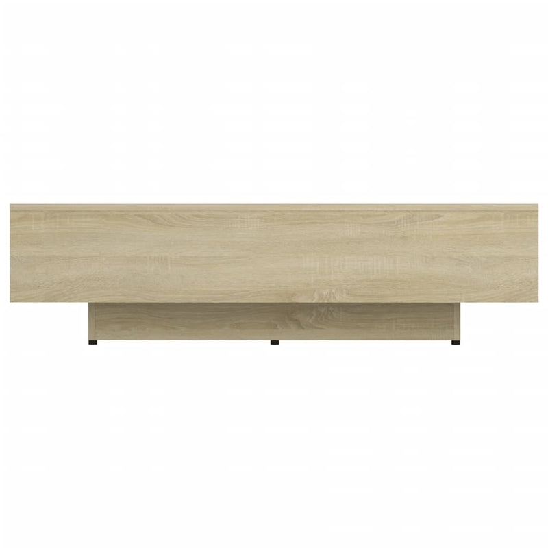 Coffee Table Sonoma Oak 100x49.5x31 cm Engineered Wood