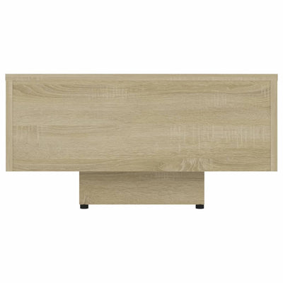 Coffee Table Sonoma Oak 100x49.5x31 cm Engineered Wood