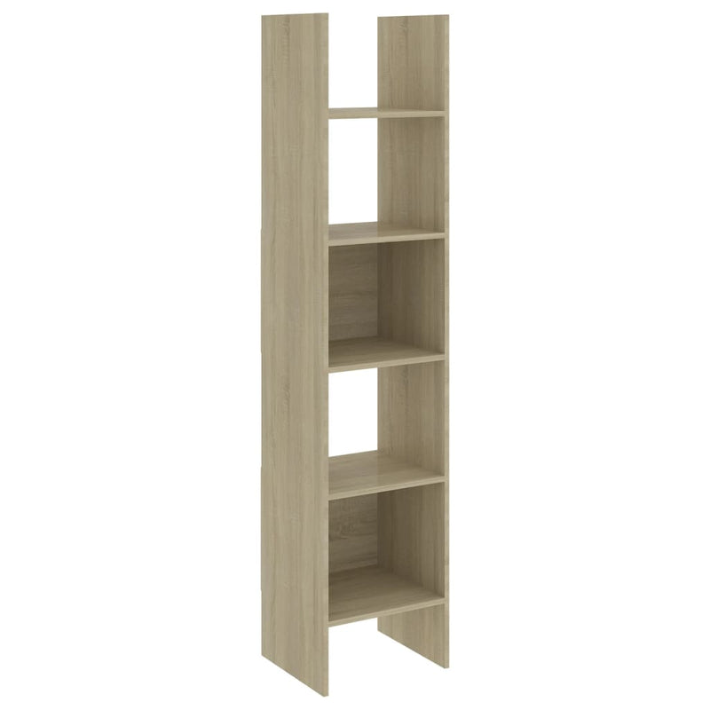 Book Cabinet Sonoma Oak 40x35x180 cm Engineered Wood