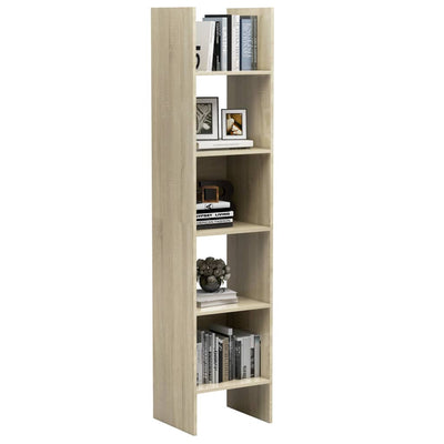 Book Cabinet Sonoma Oak 40x35x180 cm Engineered Wood