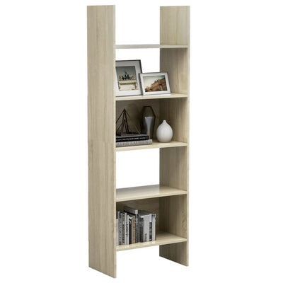 Book Cabinet Sonoma Oak 60x35x180 cm Engineered Wood