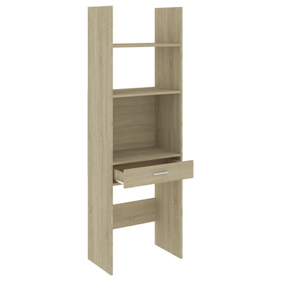 Book Cabinet Sonoma Oak 60x35x180 cm Engineered Wood