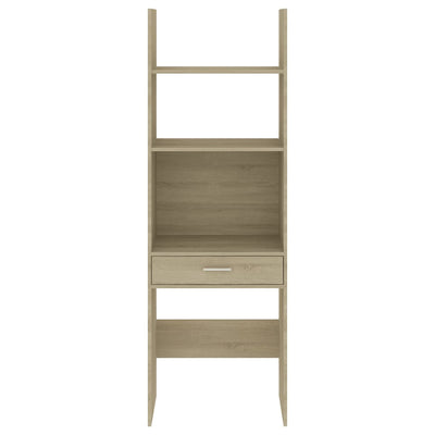 Book Cabinet Sonoma Oak 60x35x180 cm Engineered Wood