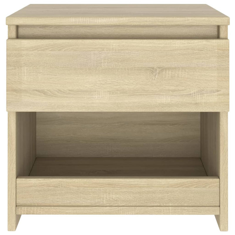 Bedside Cabinet Sonoma Oak 40x30x39 cm Engineered Wood