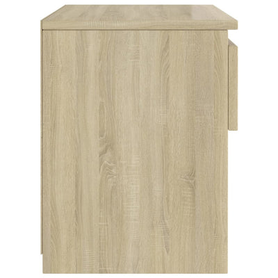 Bedside Cabinet Sonoma Oak 40x30x39 cm Engineered Wood