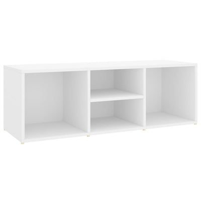 Shoe Storage Bench White 105x35x35 cm Engineered Wood