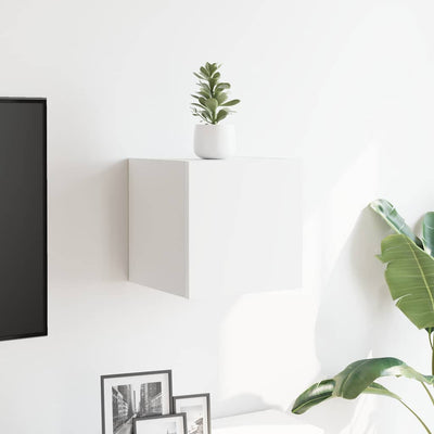 Wall Mounted TV Cabinet White 30.5x30x30 cm