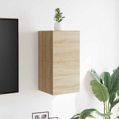 Wall Mounted TV Cabinets 2 pcs Sonoma Oak 30.5x30x30 cm