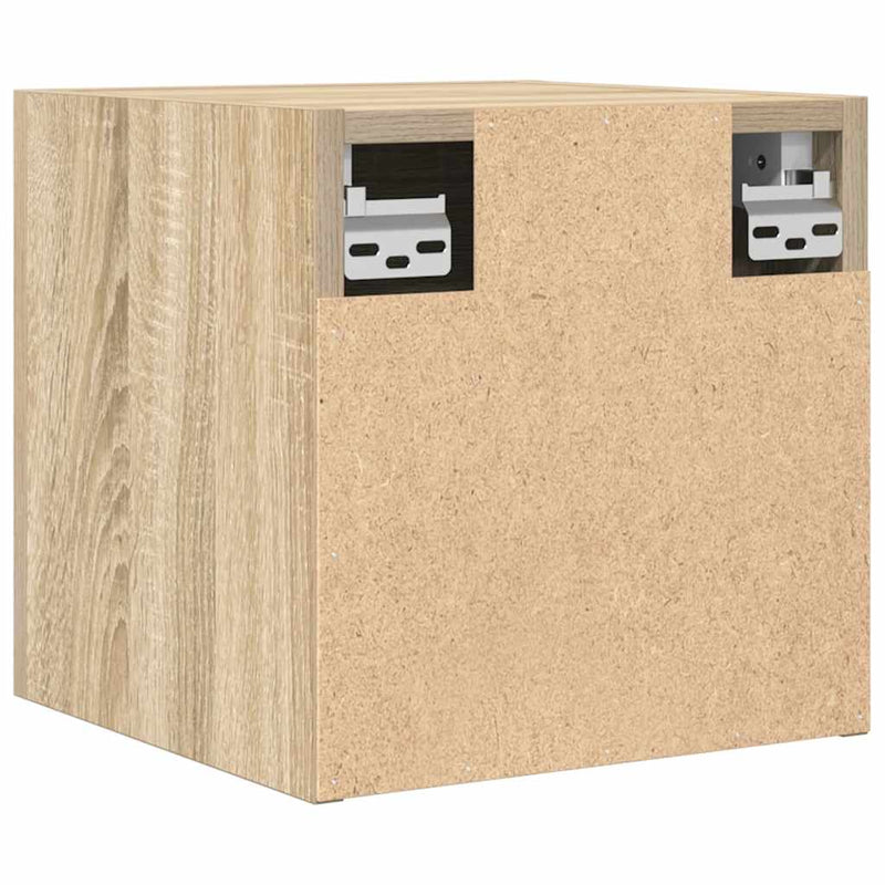 Wall Mounted TV Cabinets 2 pcs Sonoma Oak 30.5x30x30 cm