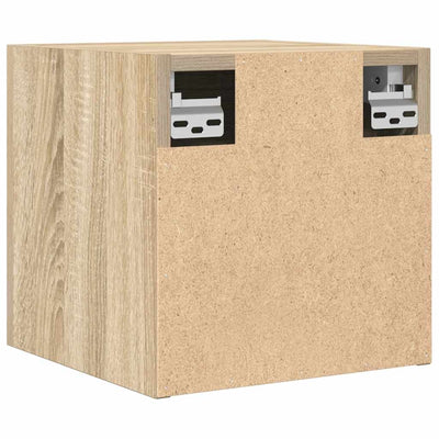 Wall Mounted TV Cabinets 4 pcs Sonoma Oak 30.5x30x30 cm