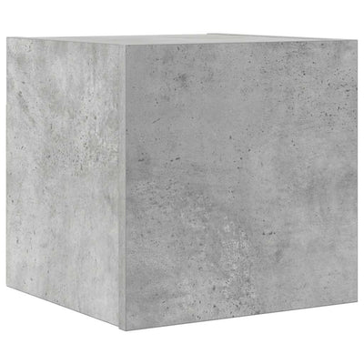 Wall Mounted TV Cabinet Concrete Grey 30.5x30x30 cm