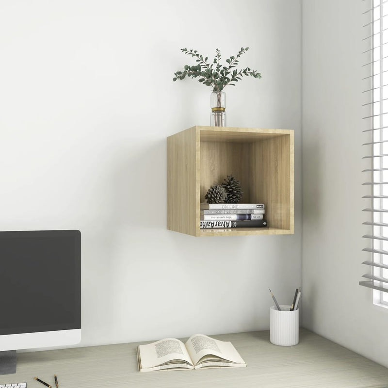 Wall Cabinet Sonoma Oak 37x37x37 cm Engineered Wood