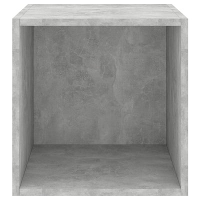 Wall Cabinet Concrete Grey 37x37x37 cm Engineered Wood