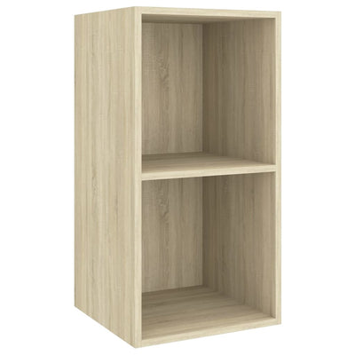 Wall-mounted TV Cabinet Sonoma Oak 37x37x72 cm Engineered Wood