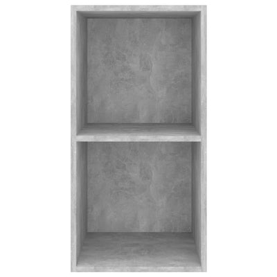 Wall-mounted TV Cabinet Concrete Grey 37x37x72 cm Engineered Wood