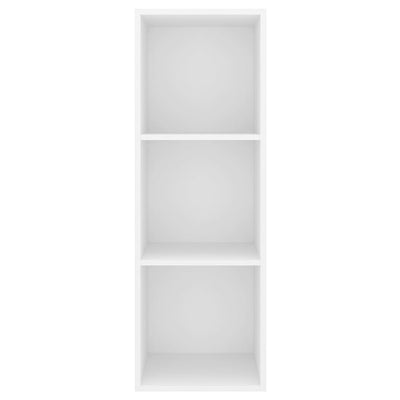 Wall-mounted TV Cabinet White 37x37x107 cm Engineered Wood