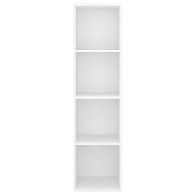 Wall-mounted TV Cabinet White 37x37x142.5 cm Engineered Wood